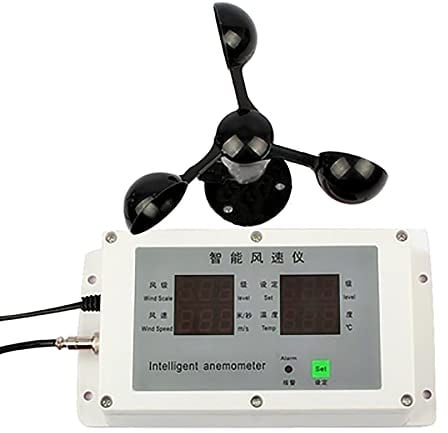 Jieotwice Anemometer, Turmdrehkran Intelligentes Anemometer, Aluminiumlegierungsmaterial(B)