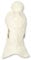 Sterntaler Baby - Mädchen Schalmütze Kleinkinder Schalmütze Bommel Strick, beige, 51