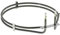 Masterpart Élément chauffant rond circulaire 2300 W 2 tours compatible avec les fours et cuisinières Neff