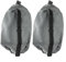 Lot de 2 sacs de collecte de poussière pour ponceuse à cloison sèche, broyeur mural, collecteur de poussière pour ponceuse à cloison sèche, accessoires de fixation, pièces d'outils électriques