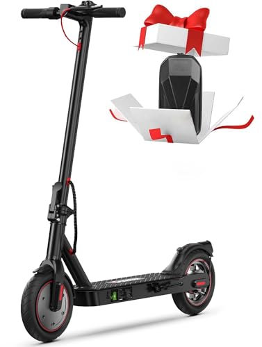 Patinete Electrico Adultos con Bolsa, Batería De 36 V 5200 Mah, Patinete Eléctrico Plegable De 8,5 para Adolescentes Y Adultos, MAX Carga 120 Kg, Máx 25. Km/h, Frenado Dual, 3 Modos De Elocidad