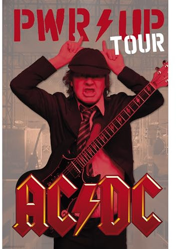 GB eye AC/DC PWR UP Tour None Poster multicolor Papier 61 x 91,5 cm Band-Merch, Bands