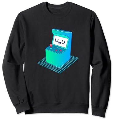 UWU Face Videospiel / Japanisches Kawaii Anime & Cute Gaming Sweatshirt