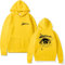 SRZYMJ Hoodie Herren Pullover Langarm Sweatjacke Kapuzenpullover Farbblock Sweatshirt Langarmshirt Sport Grün Fahrrad Kleidung Blumenkranz Haare Halloween Kurzer Pullover Gelb XXL
