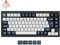 Keychron Q1 Max QMK Benutzerdefinierte mechanische Tastatur, deutsches DE ISO-Layout, Hot-Swap-fähiger programmierbarer Vollmetallknopf mit rotem Gateron-Schalter, 2,4 GHz/Bluetooth-Gaming-Tastatur