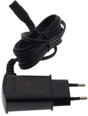 BaByliss Ladegerät C030100 - Rasierer Men T861E T881E T885E T158A - Ladestation für Rasierer und Barttrimmer - Power Cord - 100-240V 50-60Hz 0.2A Max 3.0V 1000mA 3W
