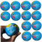 Comebachome 12pcs Mini Globe Relief Stress Bälle 2,5 -Zoll -Globus Ball Lernen Bildung Earth Ball Weiche und komfortable Globus Stressbälle für Schulkinder Vorräte, Earth Ballmini Globe