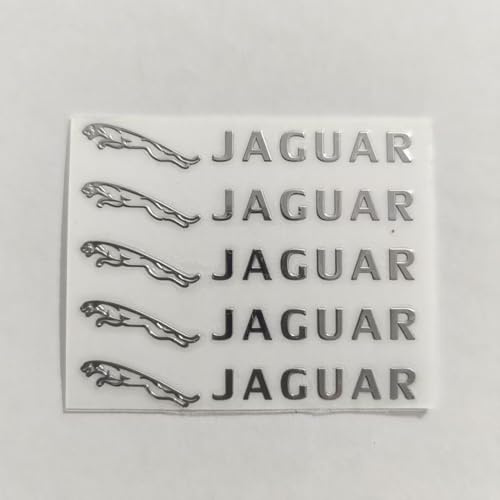 YCFZNB 6PCS Car Brake Caliper Stickers Decals For Jaguar XE XF XJ XK Vinyl Stickers Suitable for Bumpers Rearview Mirrors Door Handles and More,A