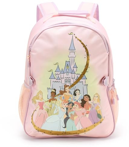 Disney Store Official - Disney Prinzessinnen - Rucksack für Kinder - Schulbedarf - Prinzessinnen-Schultasche - 40 x 30 x 12 cm