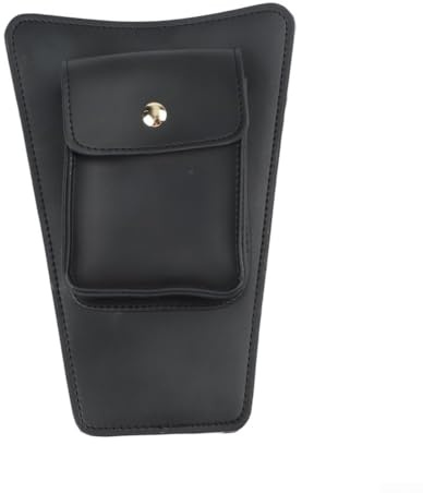 Borsa per moto in pelle con cuscino Air Board, impermeabile e antigraffio, progettata per la protezione della moto (nero)