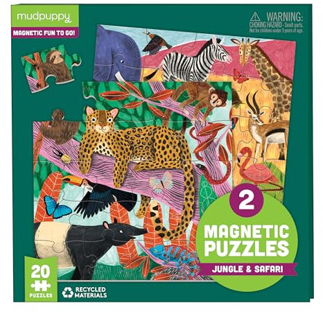 Safari & Jungle Magnetic Puzzle
