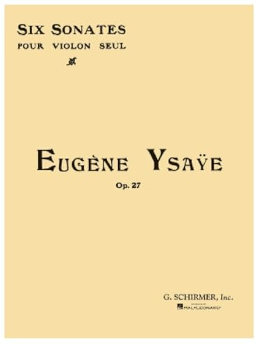 6 Sonatas: Violin Solo