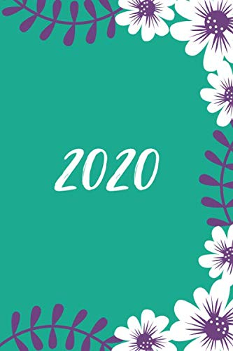 2020 Notebook, Journal, Diary, Goals Setting Planner, To Do List ( 6x9 120 pages, lined, softcover )