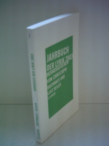 Jahrbuch der Lyrik 2003