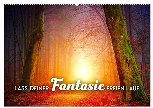Lass Deiner Fantasie freien Lauf (Wandkalender 2026 DIN A2 quer), CALVENDO Monatskalender: Eine Welt voller mysteriöser Wunder. (CALVENDO Natur)