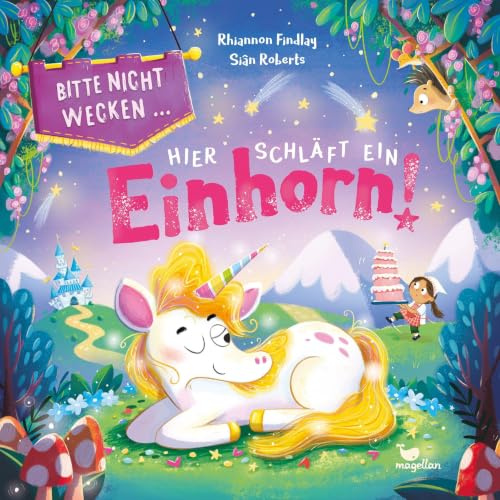 Bitte nicht wecken ... Hier schläft ein Einhorn!: Eine Gute-Nacht-Geschichte für Kinder ab 3 Jahren