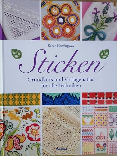 Sticken Grundkurs und Vorlagenatlas
