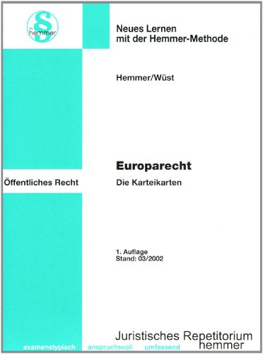 Europarecht (Karteikarten - Öffentliches Recht)