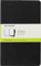 Moleskine Cahier Journal (3er Set Notizbücher mit blanko Seiten, Kartoneinband und Baumwollstickerei, Large 13 x 21 cm, 80 Seiten), schwarz