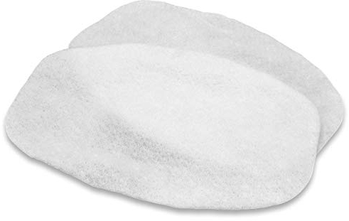 vhbw 2x Micro-filtre hygiénique compatible avec Nilfisk GA70, GS90, GS84, GS80, GM90, GM80, GD90c, GD90, GD80 aspirateur - Filtre à air blanc