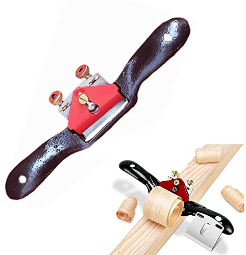 MINGZE Lavorazione del legno Regolabile Taglio Bordo Ha parlato Farsi la barba pialletto per Intagliatore di legno, Pialla a mano in legno per pialle da carpentiere (9 pollici)