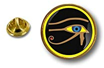 pin Button pins anstecker Anstecknade Motorrad Biker Horus Auge Tuning ra