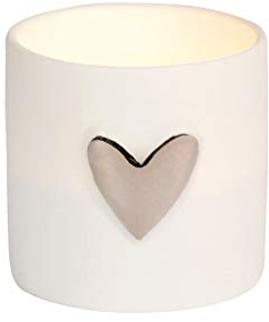 Räder Lichter Herz 2er Set, Silber