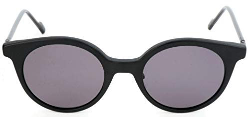 adidas Sonnenbrille AOK007 Rund Sonnenbrille 49, Schwarz