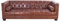 Chesterfield Glasgow 3-Sitzer Sofa Leder Vintage Cigar