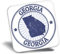 Destination Vinyl ltd Fridge Magnet - Georgia Map USA American State US 5849