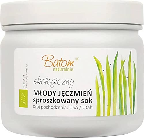 Jugo de cebada joven en polvo BIO 100 g - BATOM