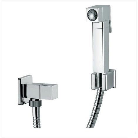 BagnoClic Kit hydro-brosse bidet en laiton avec mitigeur