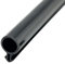 Joint d'étanchéité en caoutchouc de silicone pour porte et fenêtre - 10 m - En plastique et acier - Noir - 8 mm