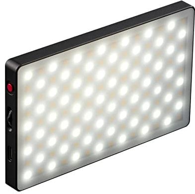 Kenro Smart Lite Bi Colour Compact LED Video Light Panel 14.9 x 8cm Portable Studio and Location Photography Light - KSLP101