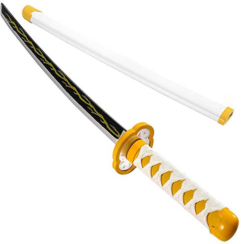 Kimimara Demon Slayer Sword - Bamboo Cosplay Blade Agatsuma Zenitsu - Child Size