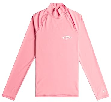Billabong Tropic Surf - Langärmliges Surf-T-Shirt mit UPF 50 für Frauen Rosa