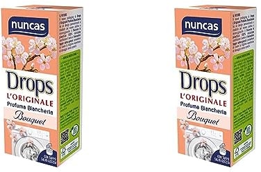 Nuncas Drops Bouquet Blanc profumabiancheria - 100ml (Confezione da 2)