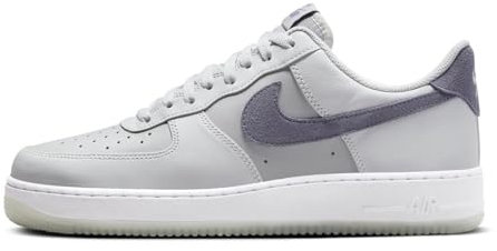 Nike Air Force 1 '07 LV8 - Zapatos para hombre, Platino puro/gris claro de carbono-lobo, 11