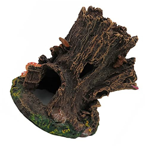 BESPORTBLE Aquarium Treibholz Äste Glasdekor aquaristik zubehör Kunstharz Dekoration Pilzdekor Pflanzendekor Fischlebensraum Künstliche Aquariendekorationen Anlage schmücken Totes Holz