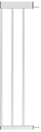 Zubehör für Babyschutzgitter von BOMI | Größen: 10-70 cm | Verbreiterungen Türschutzgitter | Extensions Klemmgitter für Babys, Kleinkinder & Tiere Türgitterverlängerung in Weiß | 20 cm Verlängerung