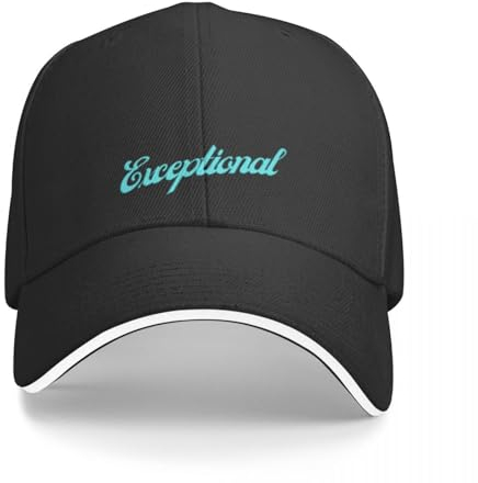 Basecap Unisex atmungsaktiver Sonnenschutz Twice Exceptional A Basecap Cap Hut Geschenk