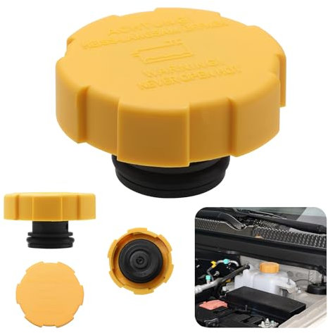 SMCEHEYA Radiator Expansion Water Tank Cap - Coolant Cap Replacement - Coolant Tank Lid - Compatible With Opel Vauxhall Corsa D Astra H Vectra C Zafira B Signum Saab 9-3 1304677 9202799 60698806
