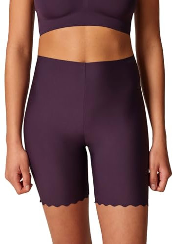 Skiny Damen Hose kurz Micro Essentials 084274 Gr. 44/46 in Fancy Grape