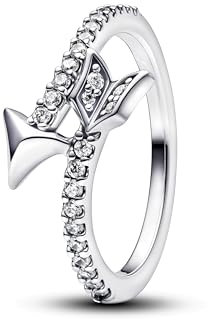 PANDORA Damenring Funkelnder Pfeil Silber 193619C01-50 Ringgröße 50/15,9
