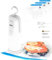 Lesngsa Portable 4-in-1 Vacuum Sealer Machine, Automatic Rechargeable, White, Vacuum Sealer, Sealer, ABS Material, USB/Battery Powered, Home & Travel Use
