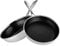 FIXLINE® Pfannen-Set 28 cm – Bratpfanne & Wok im Black Forest Design – kratzfeste Keramikbeschichtung – für Induktion & alle Herdarten – backofengeeignet bis 230 °C