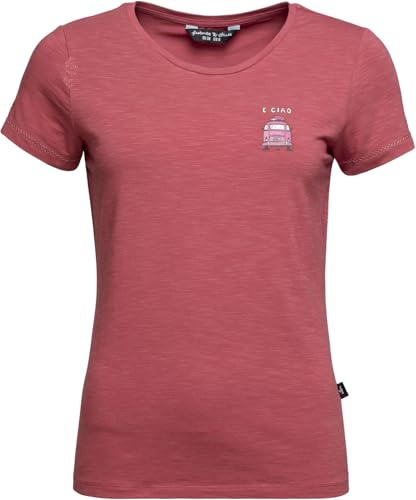 Chillaz Gandia E Ciao T-Shirt Women, 40/40 Damen, red