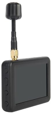 3-Inch 5.8GHz 40CH FPV Monitor - Compact Handheld Display With Auto Frequency Search & Rechargeable Battery (480x320 Resolution)