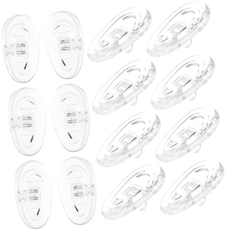FOMIYES 50 Paar Brillen Nasenpads Ersatz Nasenpads Für Brillen Transparent
