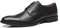 La Milano Herren Lederschuhe mit Zehenkappe, Oxford, Spitze, klassisches Design, Schwarz (Splendo-1-schwarz), 44.5 EU